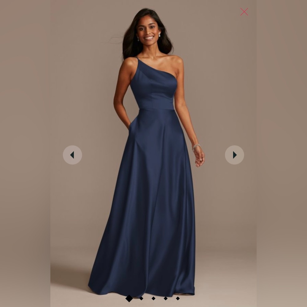 David’s bridal bridesmaids dress